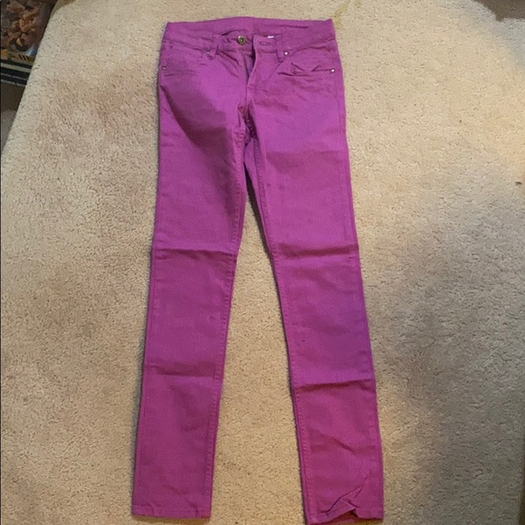 Pink / purple H&M jeans - Picture 1 of 3